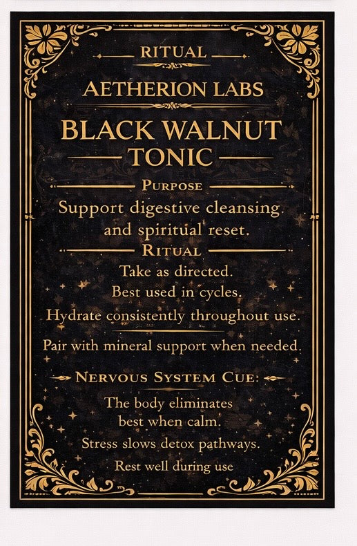 Black Walnut Tonic