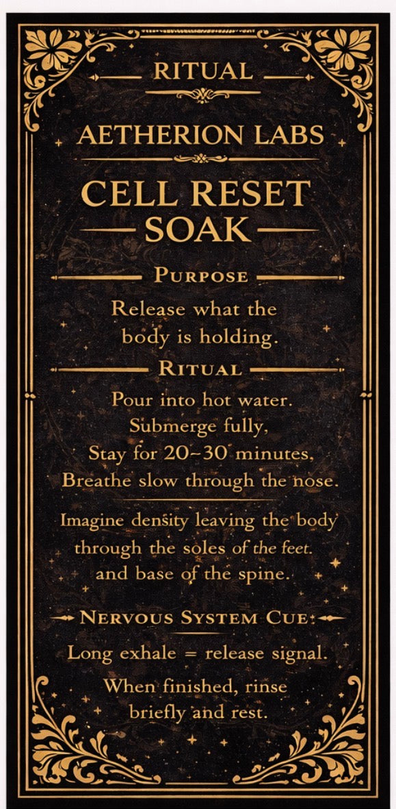 Cell Reset Soak