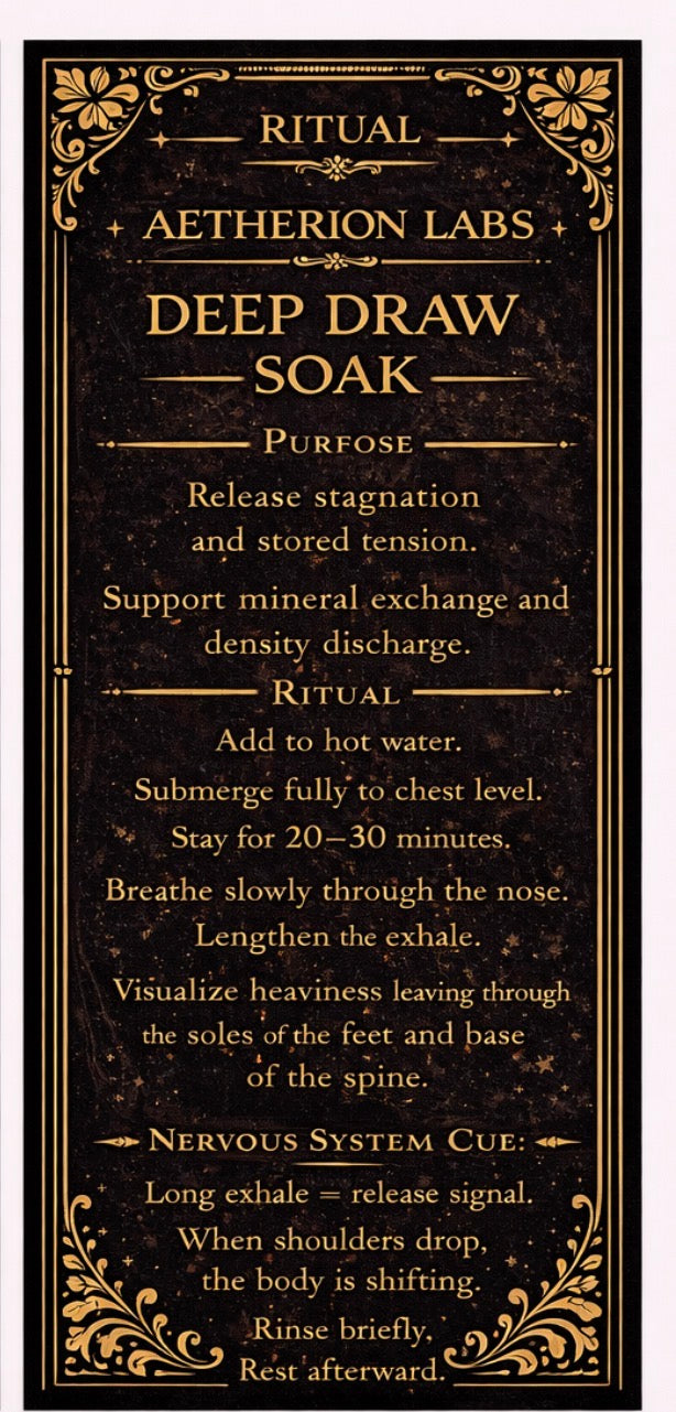 Deep Draw Soak